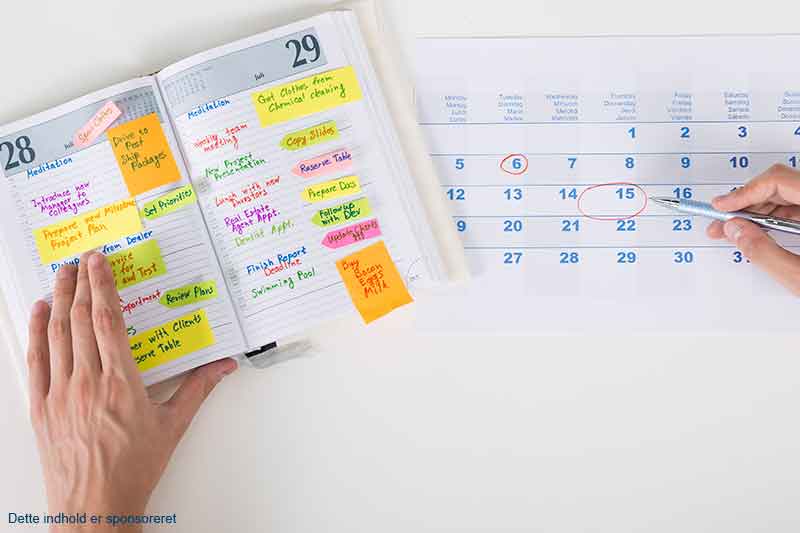 Planlæg dine cykelture med en smart kalender Planlæg dine cykelture med en smart kalender